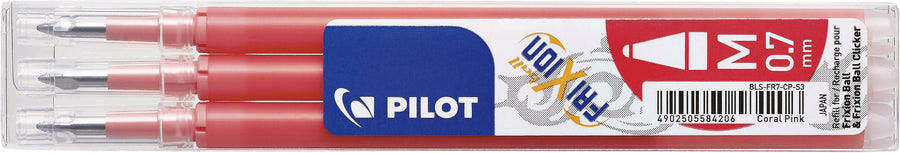 Rollerpenvulling PILOT friXion BLS-FR7 M koraalrz