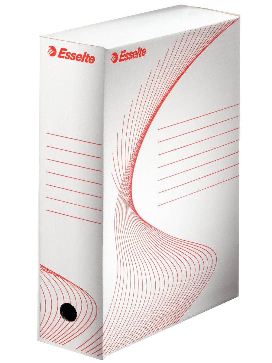 Archiefdoos Esselte standaard 100mm 352 x 250 wit