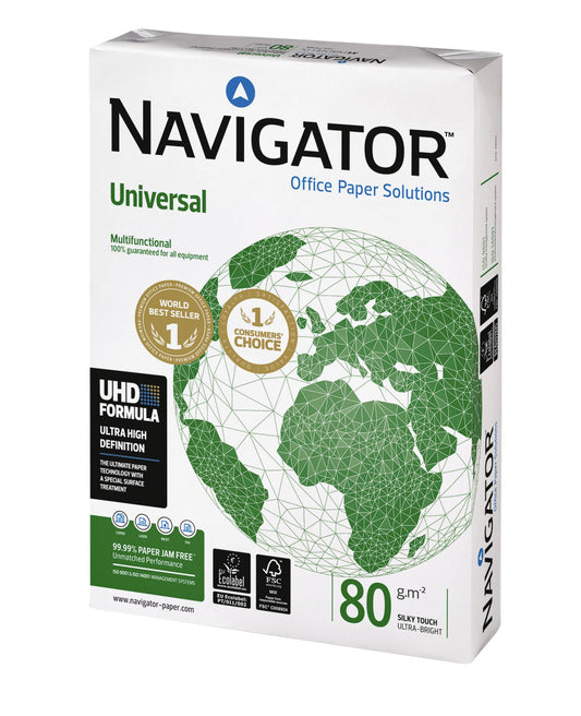 Kopieerpapier Navigator Universal A3 80gr wit