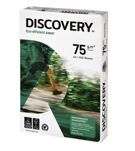 Kopieerpapier Discovery A3 75gr wt