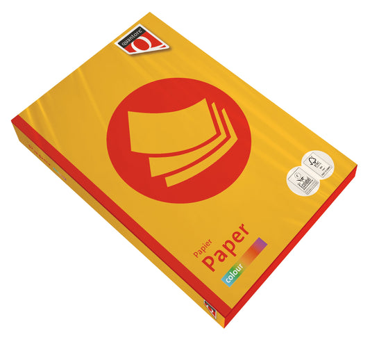 Kopieerpapier Quantore Colour A4 80gr diepgeel