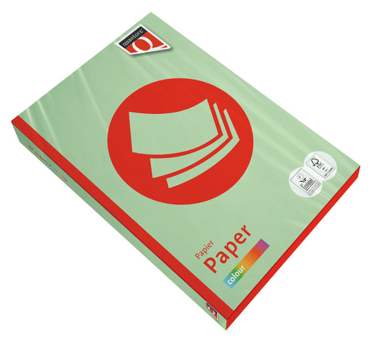 Kopieerpapier Quantore Colour A3 120gr appelgroen