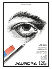 Tekenblok Aurora A4 20 vel 120gr Grain