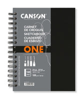 Schetsboek Canson Art Book One 100gr 216x279mm wit