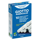 Schoolbordkrijt Giotto 10 stuks wit