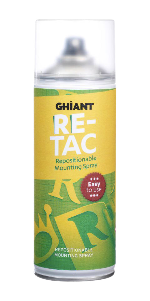 Lijmspray ghiant high-tac re-positioneerbaar 400ml