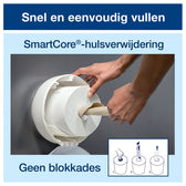Toiletpapier Tork T9 Advanced 2laags 112m wit - afbeelding 5