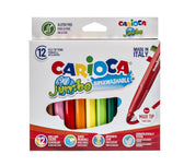 Viltstift Carioca Jumbo maxi assorti 12st