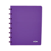 Schrift Atoma A5 lijn 144blz 90gr PP transp ass - afbeelding 4