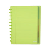 Schrift Atoma A4+ lijn 120blz 90gr PP transp ass - afbeelding 2