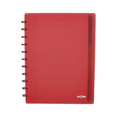 Schrift Atoma A4+ lijn 120blz 90gr PP transp ass - afbeelding 4