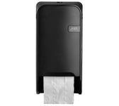 Toiletpapierdispenser Quartzline Q1 duo zwart