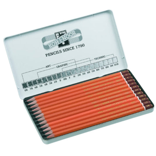 Potloodstift Koh I Noor 1502 Artset 8B 2H