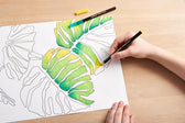 Brushpen edding 1340 zwart - afbeelding 5