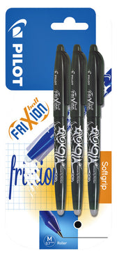 Rollerpen PILOT friXion BL-FR7 M 3st zwart