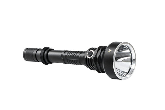 Zaklamp MAUL Helios LED 23cm accu bereik 300m 10W