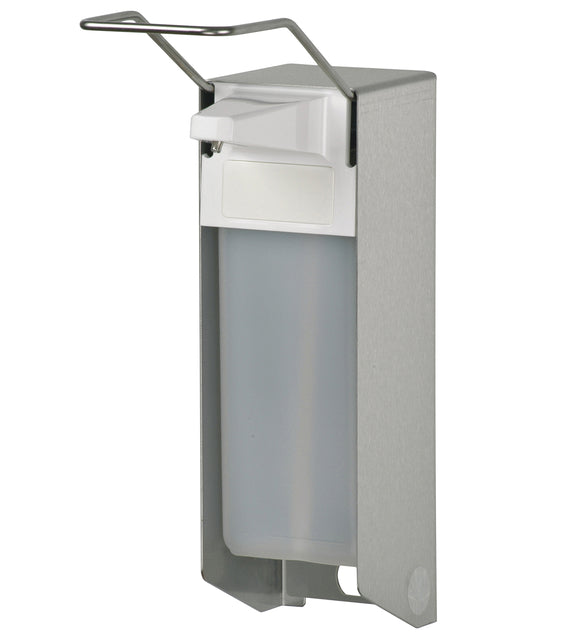 Zeepdispenser Ingoman lange beugel 1000ml zilver
