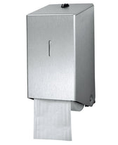 Toiletpapierdispenser Euro Products duo zilver