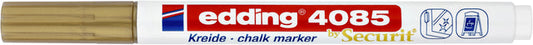 Krijtstift edding 4085 rond 1-2mm goud
