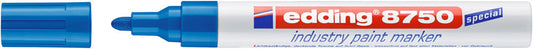Paintmarker edding 8750 industrie 2-4mm blauw