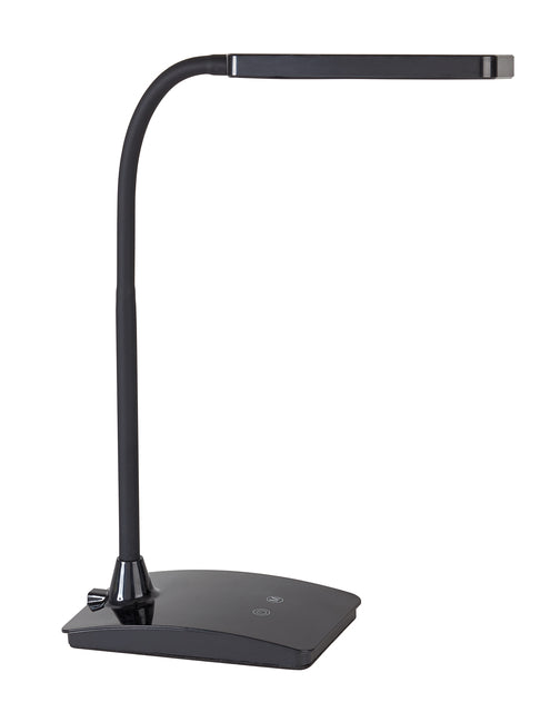 Bureaulamp MAUL Pearly LED colour vario zwart