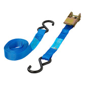 Spanband ProPlus blauw met ratel en 2 haken 5m - afbeelding 3
