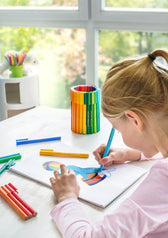 Kleurstift Faber-Castell Connector 80st cadeauset - afbeelding 10