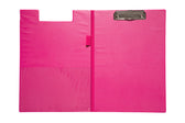 Klembordmap MAUL A4 staand penlus PVC neon roze