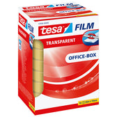 Plakband tesafilm 66mx19mm Transparant 8 rol