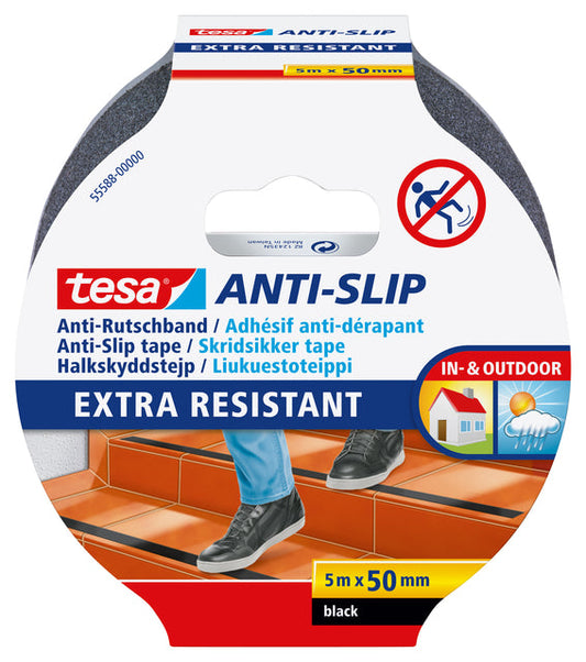 Anti-slip tape tesa 5mx50mm zwart