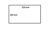 Labeletiket IEZZY 3005093 102x210mm 76mm wit - afbeelding 5
