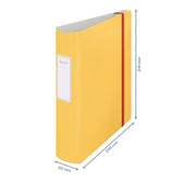 Ordner Leitz Cosy Active 180° 82mm PP A4 warm geel - afbeelding 3