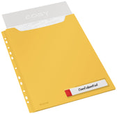 U-map Leitz Cosy harmonica A4 perforatie PP geel - afbeelding 2