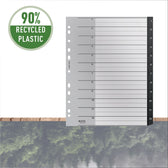 TABBLAD LEITZ RECYCLE A4 1-12 EXTRA BREED PP - afbeelding 4