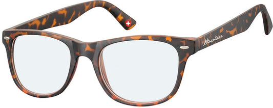 Leesbril Montana +1.00dpt blue light filter turtle