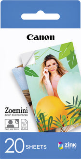 Fotopapier Canon Zink ZP-2030 5x7.6cm 20vel