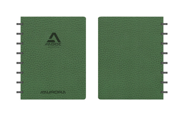 Schrift Adoc Business A5 lijn 144pag 90gr groen
