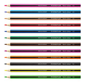Kleurpotlood Staedtler Noris 185 zwart - afbeelding 4