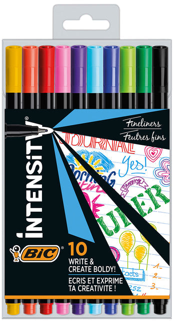 Fineliner Bic Intensity F assorti