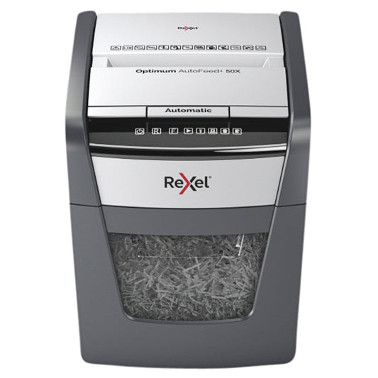 Papiervernietiger Rexel Optimum Auto 50X 4x28mm