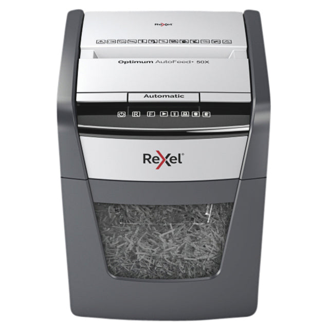 Papiervernietiger Rexel Optimum Auto 50X 4x28mm