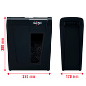 Papiervernietiger Rexel Secure X8 P4 4x40mm - afbeelding 5