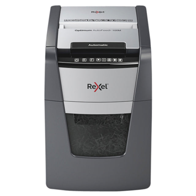 Papiervernietiger Rexel Optimum Auto 100M 2x15mm
