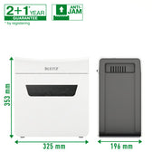 Papiervernietiger Leitz IQ Protect Premium 6x - afbeelding 6