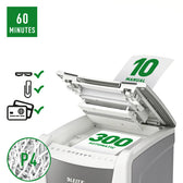 Papiervernietiger Leitz IQ Auto Office 300 4x28mm - afbeelding 6