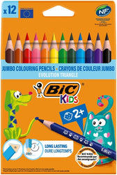 Kleurpotlood BicKids Evolution triangle assorti - afbeelding 7