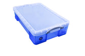 Opbergbox RU 33ltr 710x440x165mm transp blauw