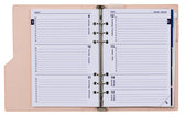 Organizer Kalpa A5 + ag25-26 7d/2p croco rose - afbeelding 4