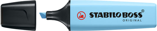 Markeerstift STABILO BOSS 70/112 pastel blauw