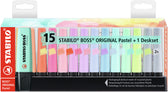 Markeerstift STABILO BOSS 70/15 bureauset pastel